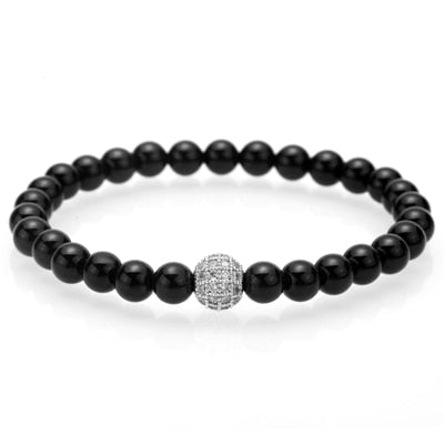 crown charm braiding bracelet