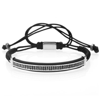 Crown Bracelet Men Charms Luxury Gold Macrame Beads