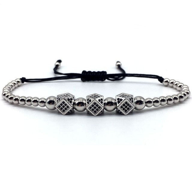 4pcs/set Luxury Royal Crown Charm Bracelet