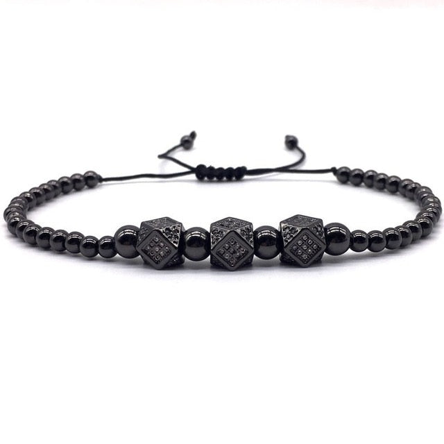 4pcs/set Luxury Royal Crown Charm Bracelet